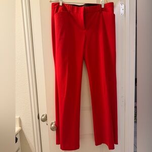 Express Vibrant Red Wide Leg Pants